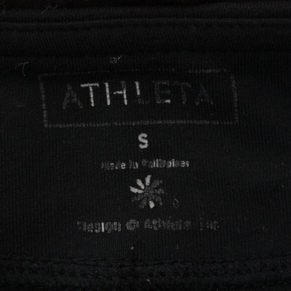 Athleta Capris Women's Size Small Black Workout - Picture 4 of 5